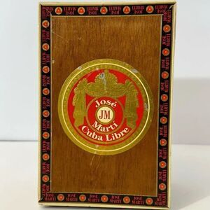 Vintage Lonsdale JM Jose Marti Cube Libre Cigar Box